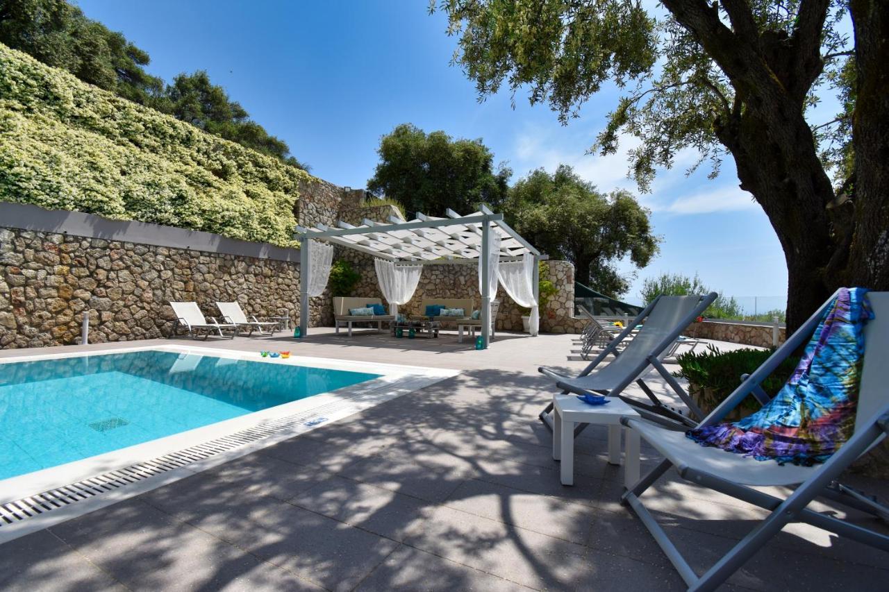 Athiri House Villa Corfu Spartylas Exteriér fotografie